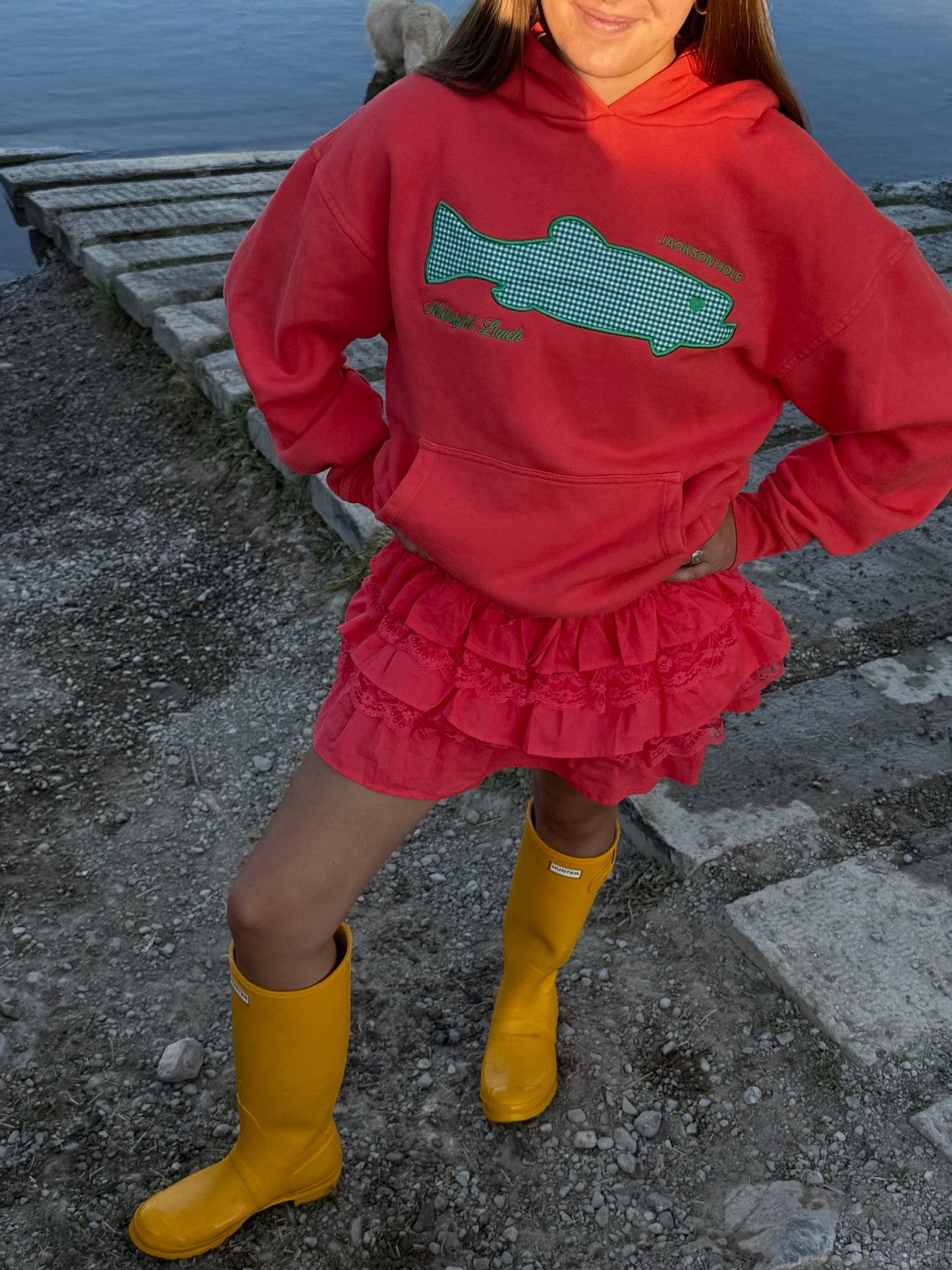 The Trout Hoodie | Cape Cod Coral