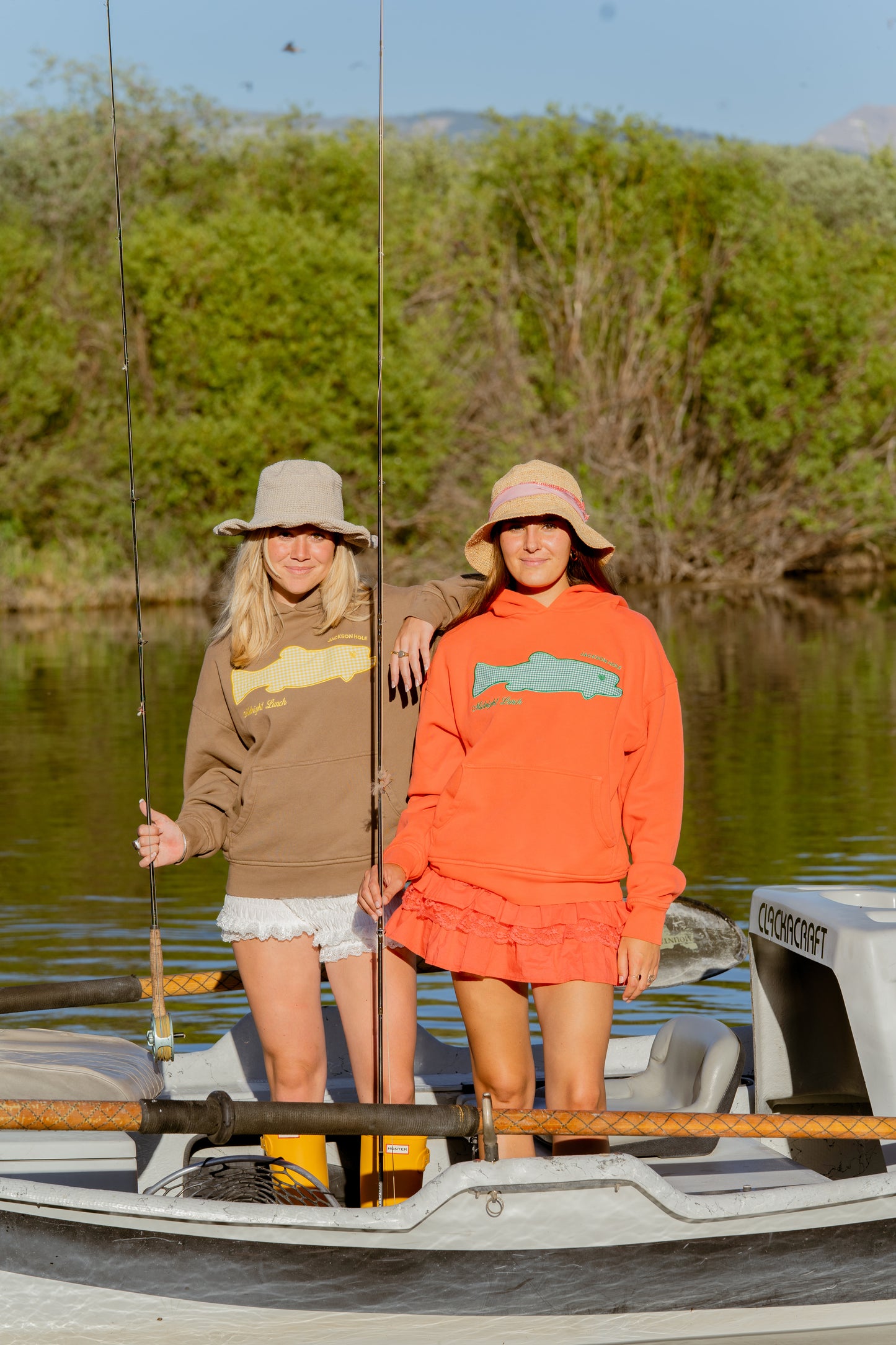 The Trout Hoodie | Cape Cod Coral