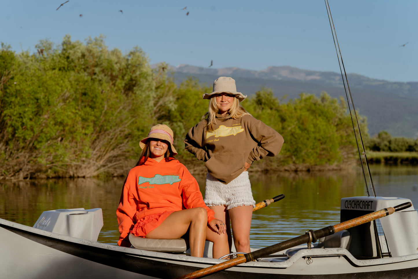 The Trout Hoodie | Cape Cod Coral