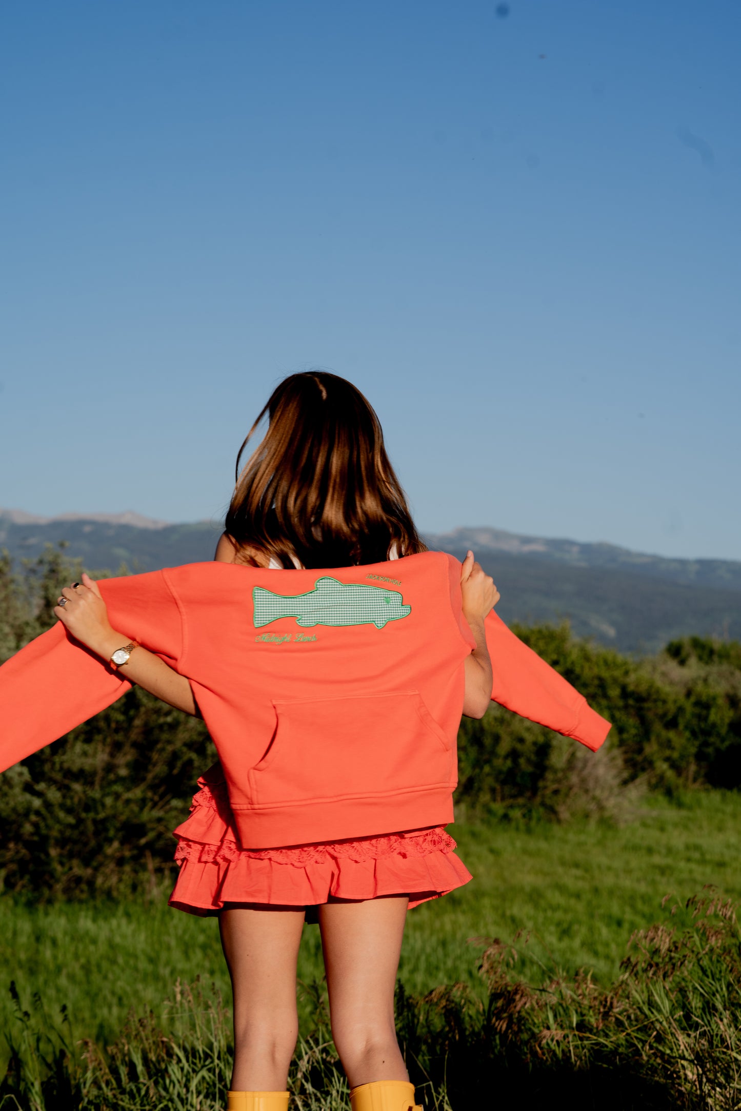 The Trout Hoodie | Cape Cod Coral