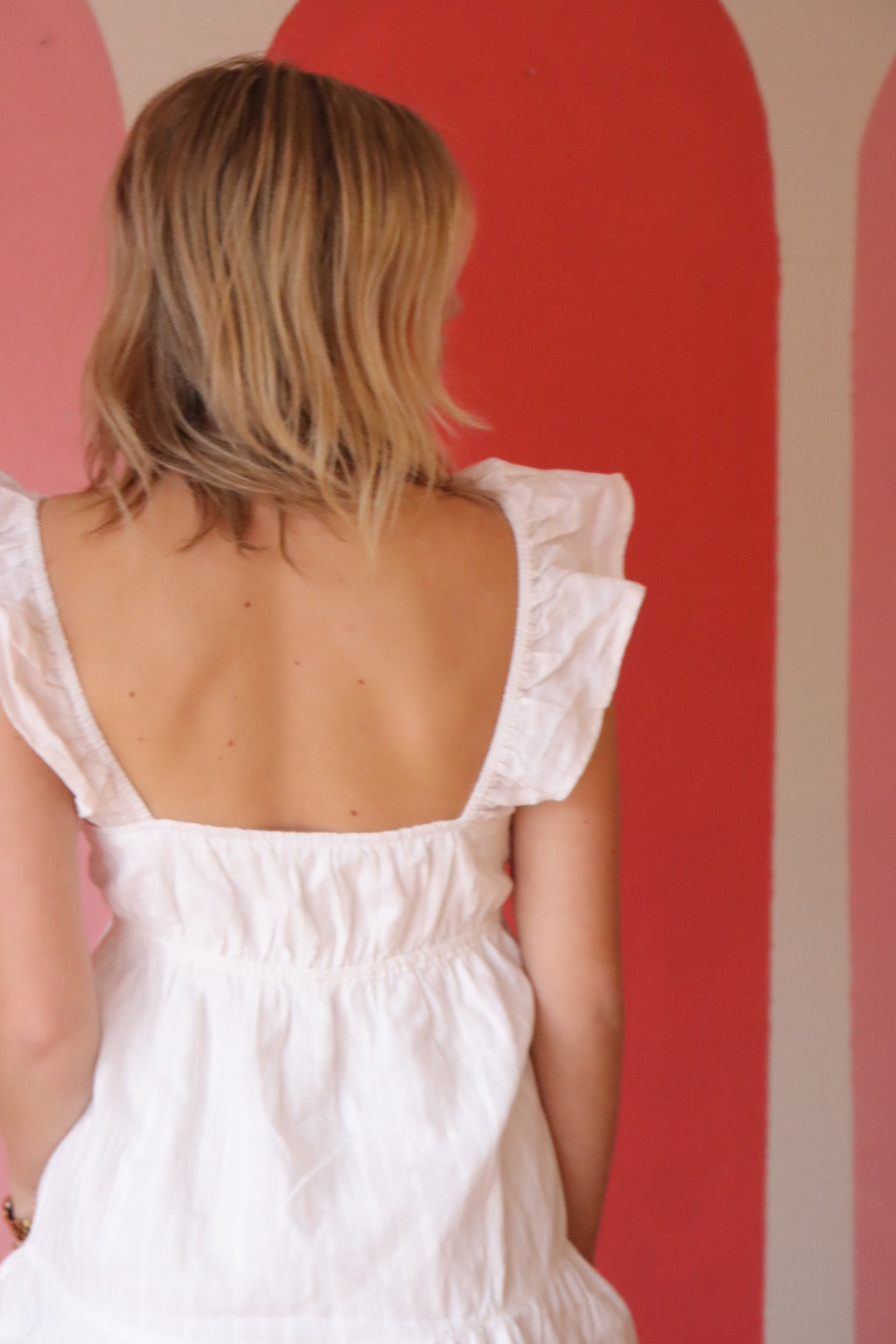 Everyday Cotton Midi | White