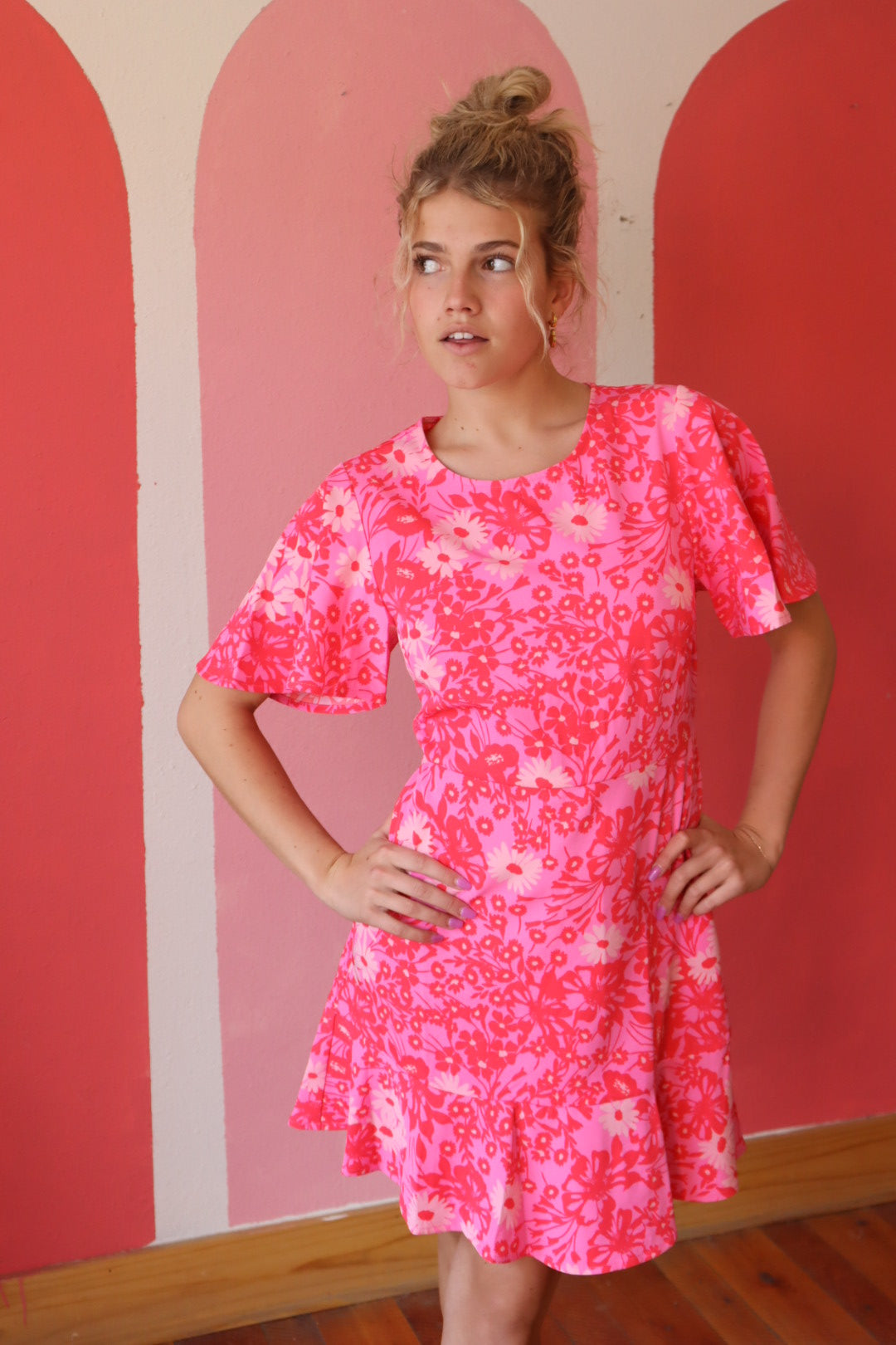 Spring Commons Flare Dress