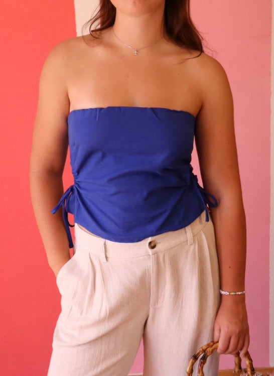 Santa Cruz Linen Tube Top
