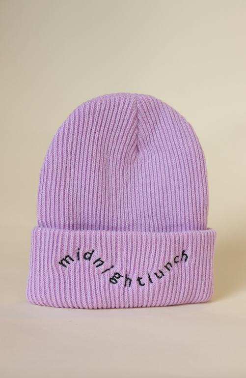 Midnight Lunch Beanie - Lilac
