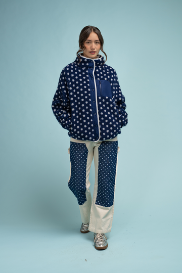 Teton Jacket | Navy Dot