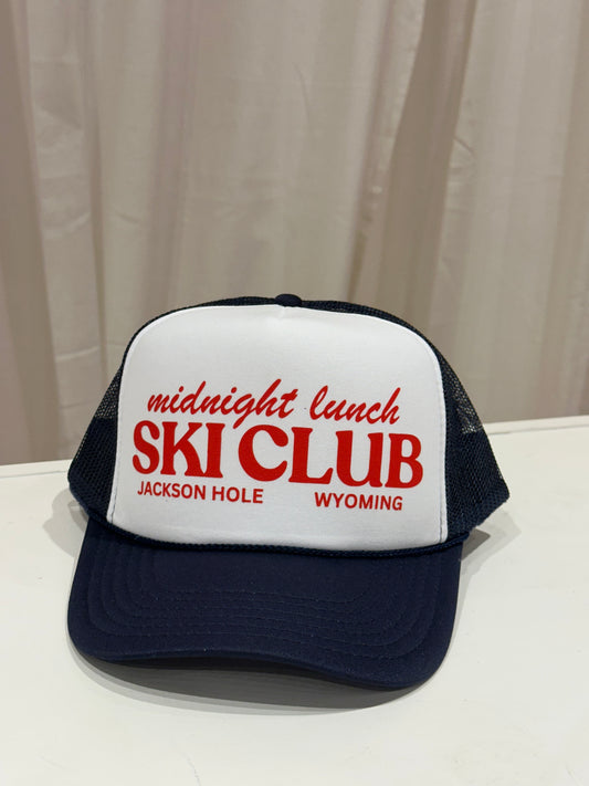 ML Ski Club | Red + Dark Blue