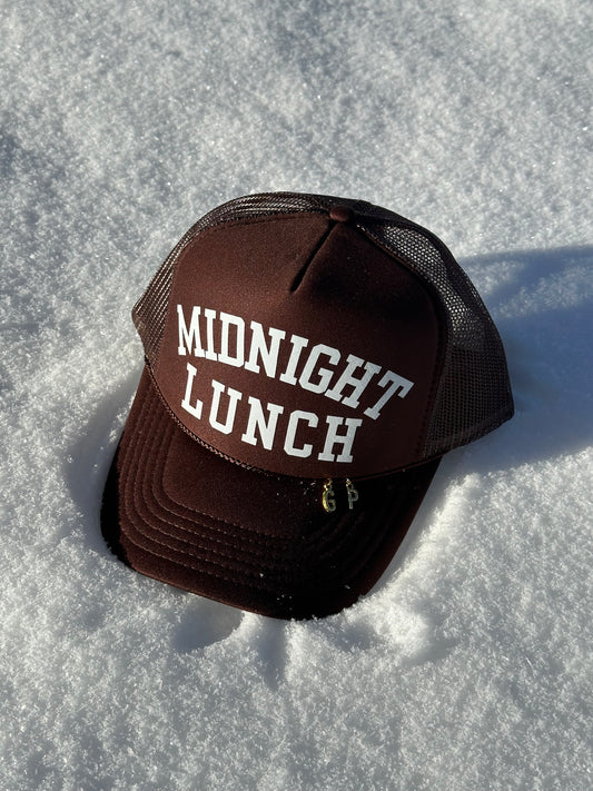 ML Varsity Trucker Hat | Brown