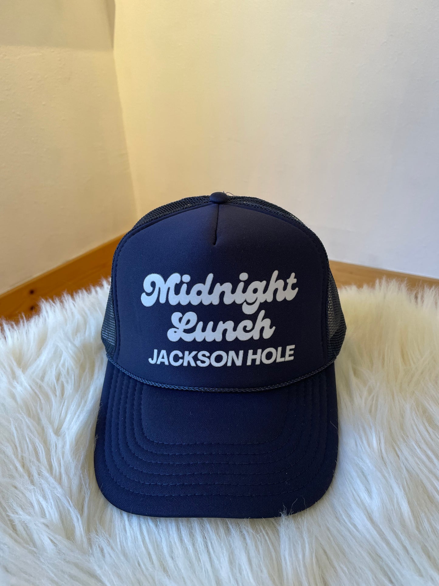 Jackson Hole Trucker Hat | Navy