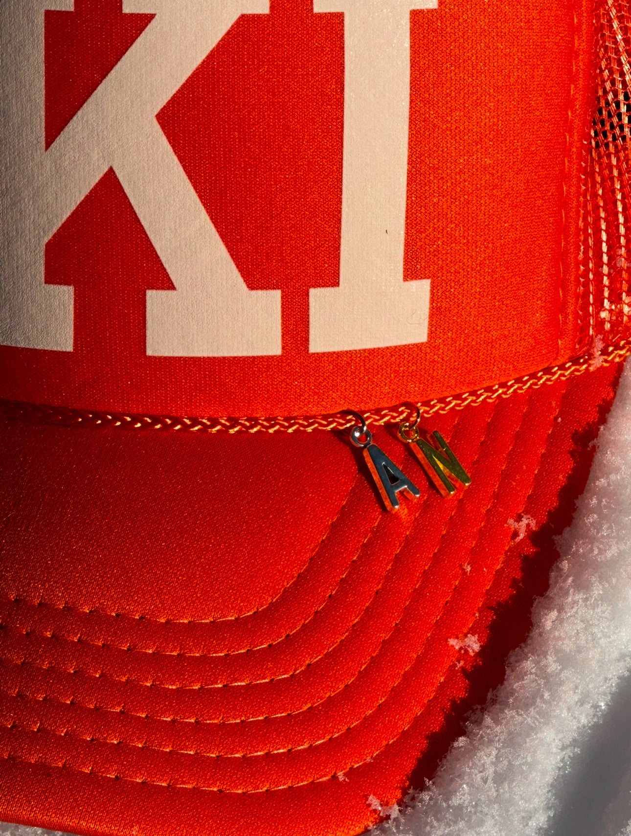 SKI Trucker Hat | Orange