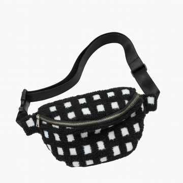 Belt Bag | Black + White