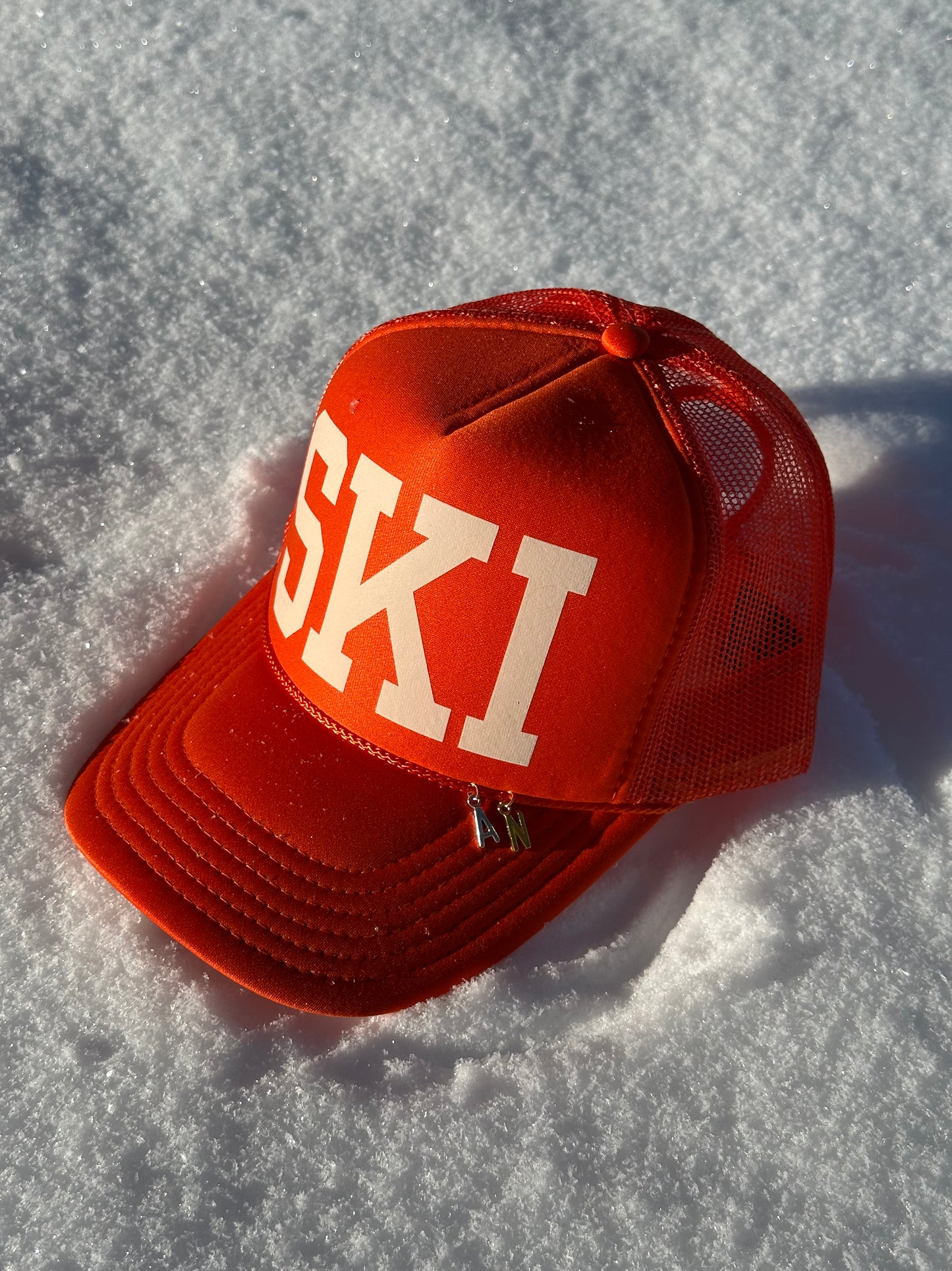 SKI Trucker Hat | Orange