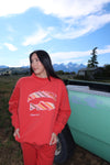 Wyoming Trout Mock Neck | Western Red