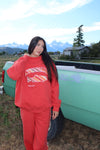 Wyoming Trout Mock Neck | Western Red