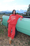 Wyoming Trout Mock Neck | Western Red