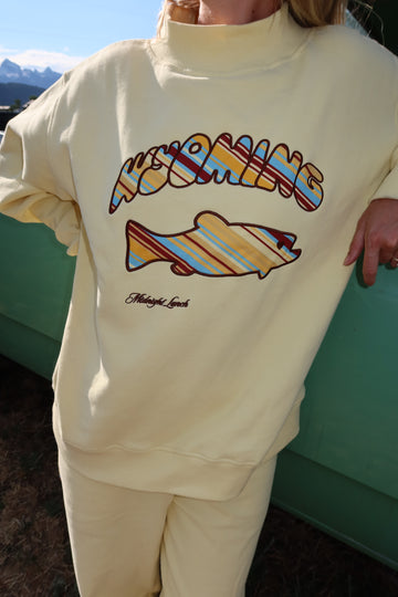 *PRE-ORDER* Wyoming Trout Mock Neck