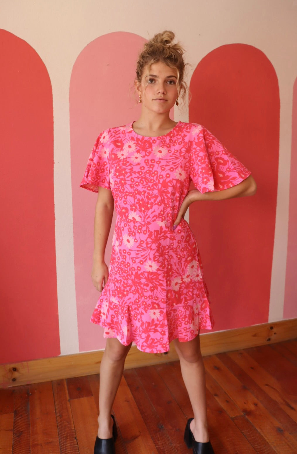 Spring Commons Flare Dress