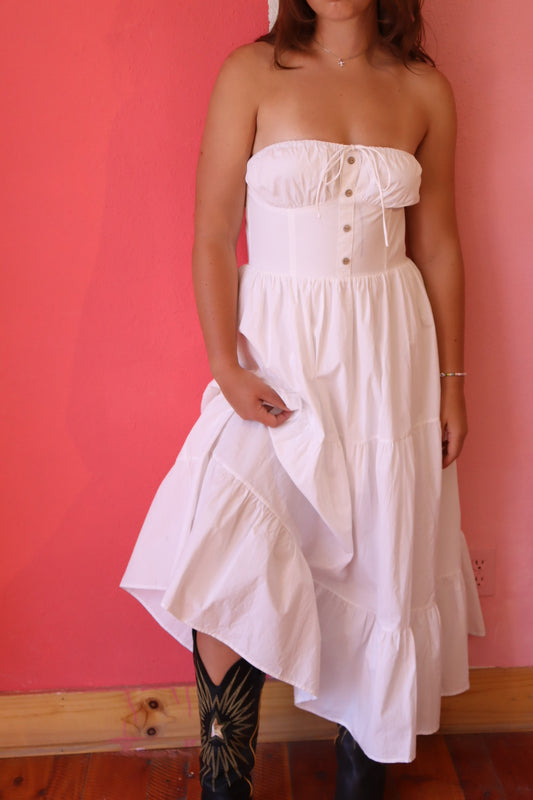 Colette Maxi Dress | White