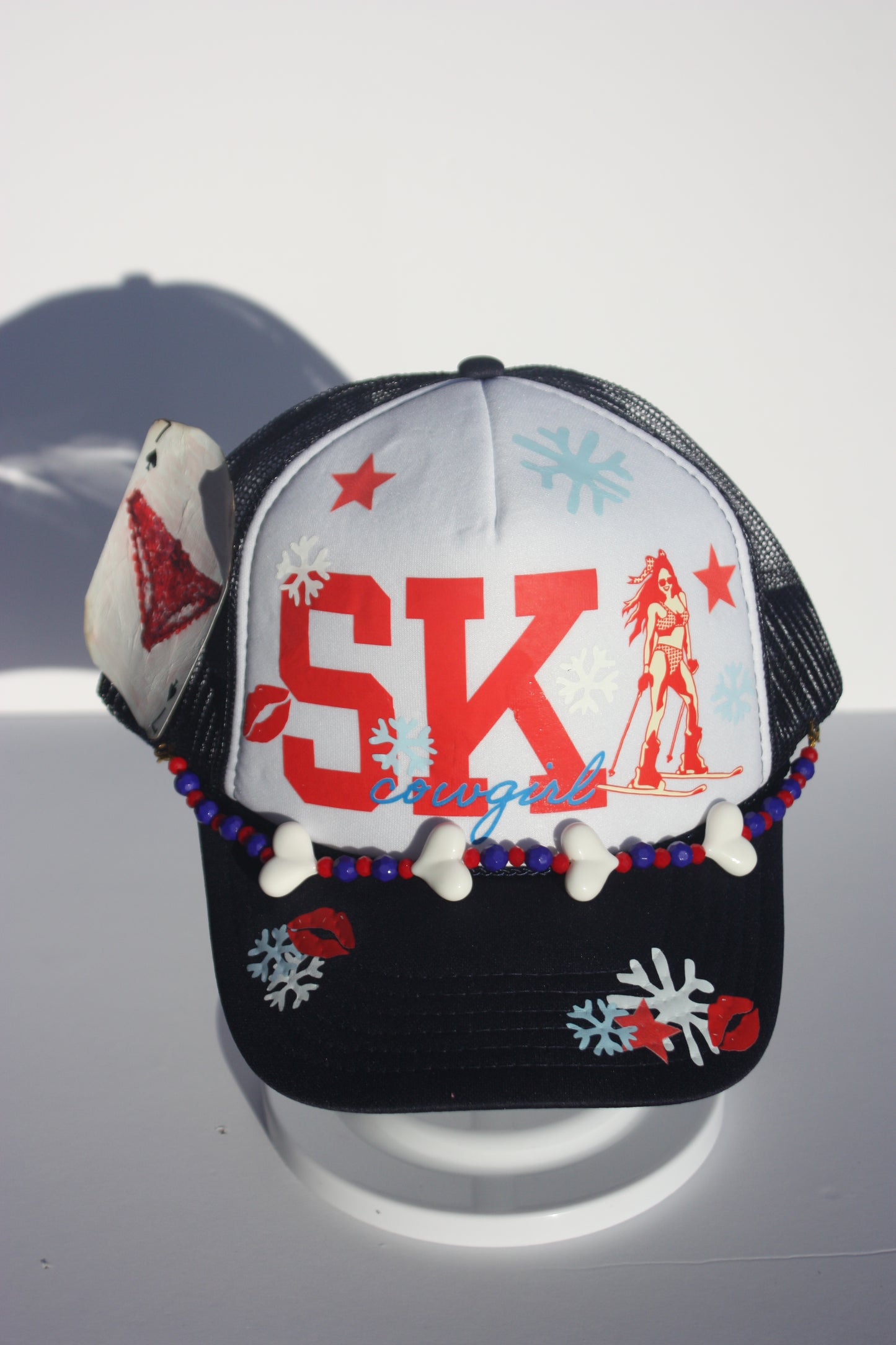 Cheeky Skier Trucker Hat