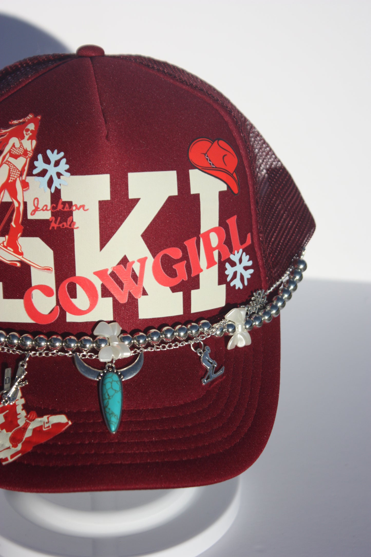 SKI Cowgirl Trucker Hat