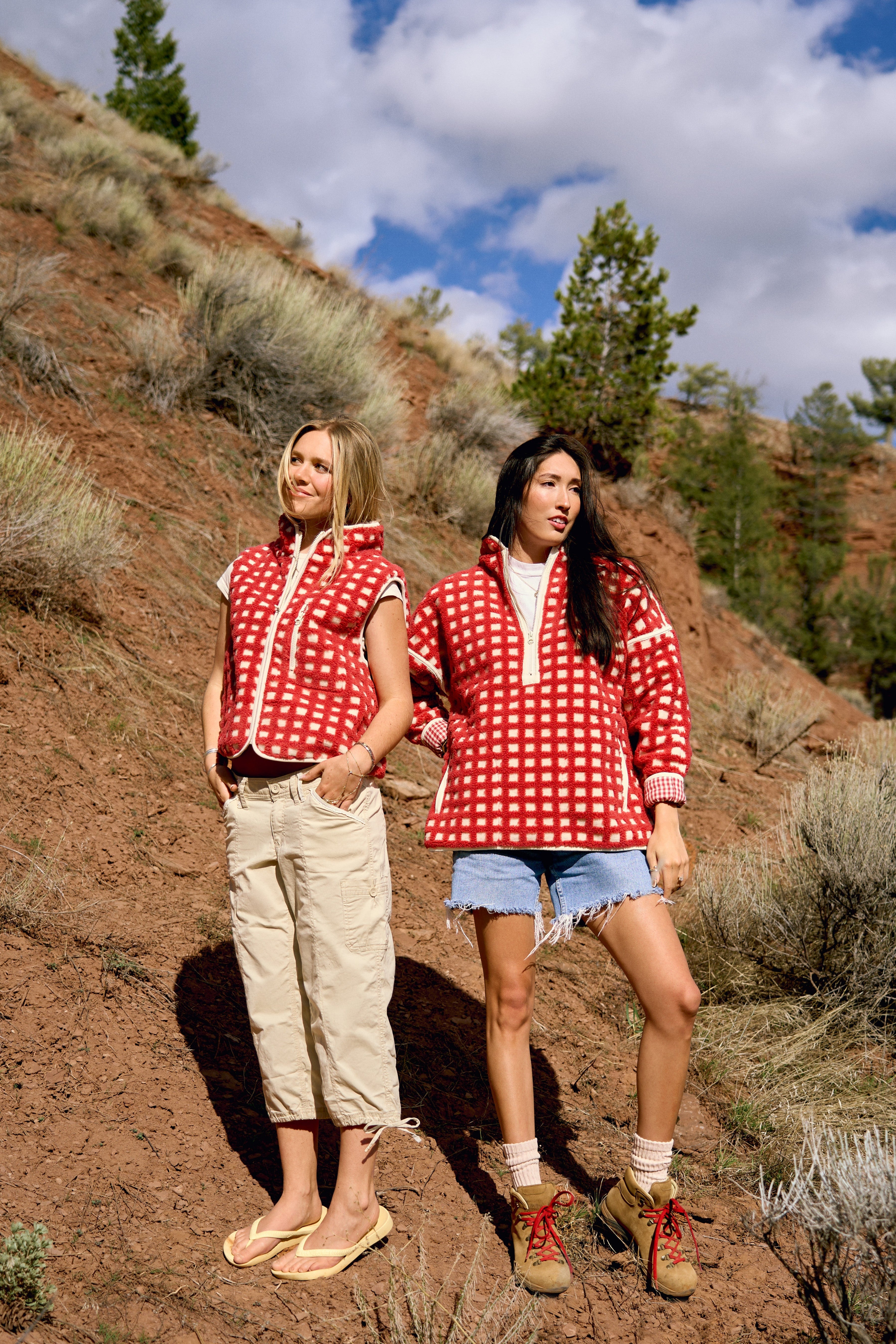 【RED】SIERRA DESIGNS / 別注 PACKABLE PANAMINT VEST BEAMS PLUS（ビームス プラス）【別注】SIERRA DESIGNS / PACKABLE