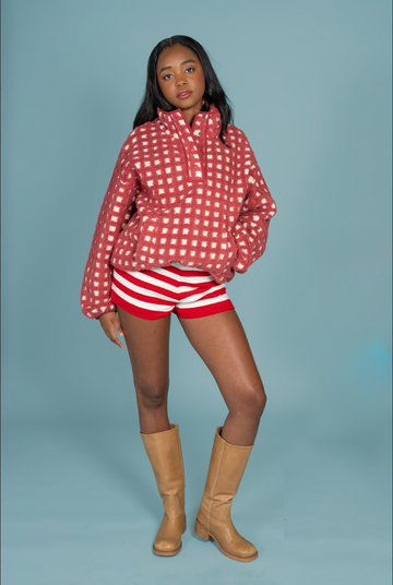 Wyoming Pullover | Signature Red