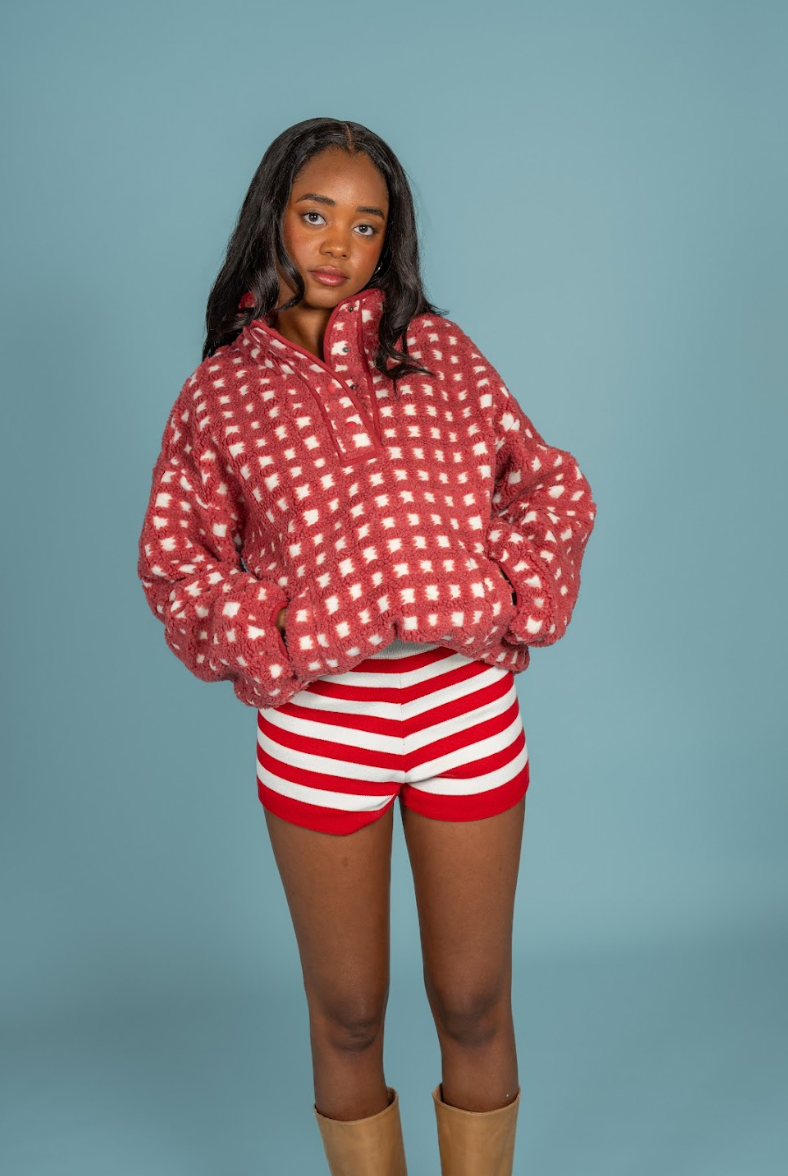 Wyoming Pullover | Signature Red