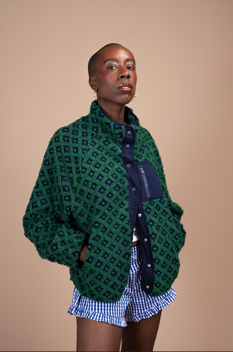 Teton Jacket | Navy + Green