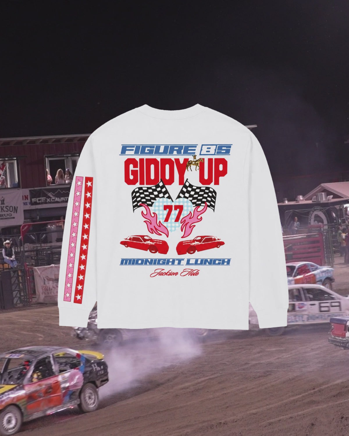 Giddy Up Long Sleeve Tee – Midnight Lunch