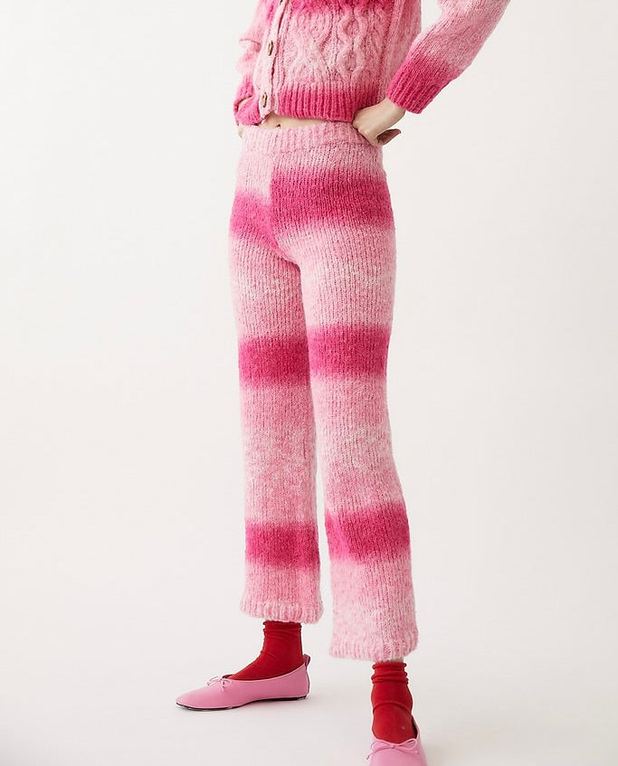 Anto Knit Pants in Ombre Pink