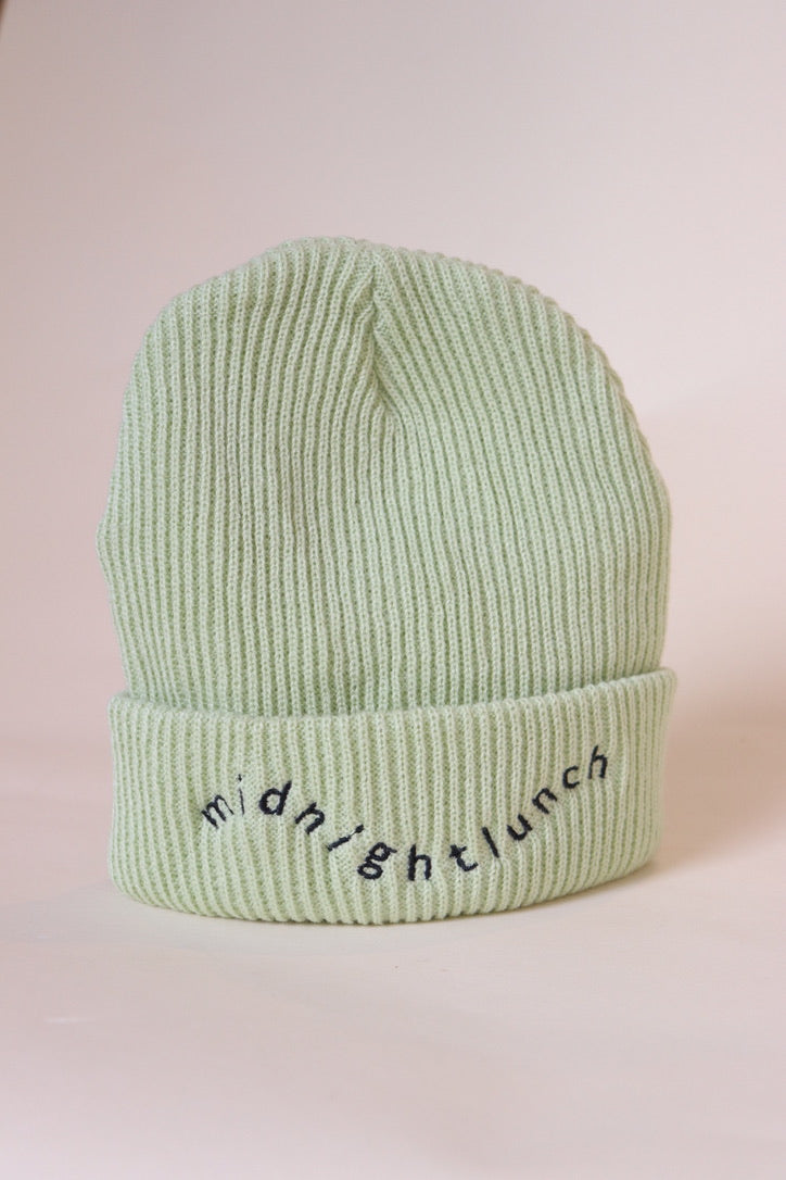 Midnight Lunch Beanie - Pale Sage