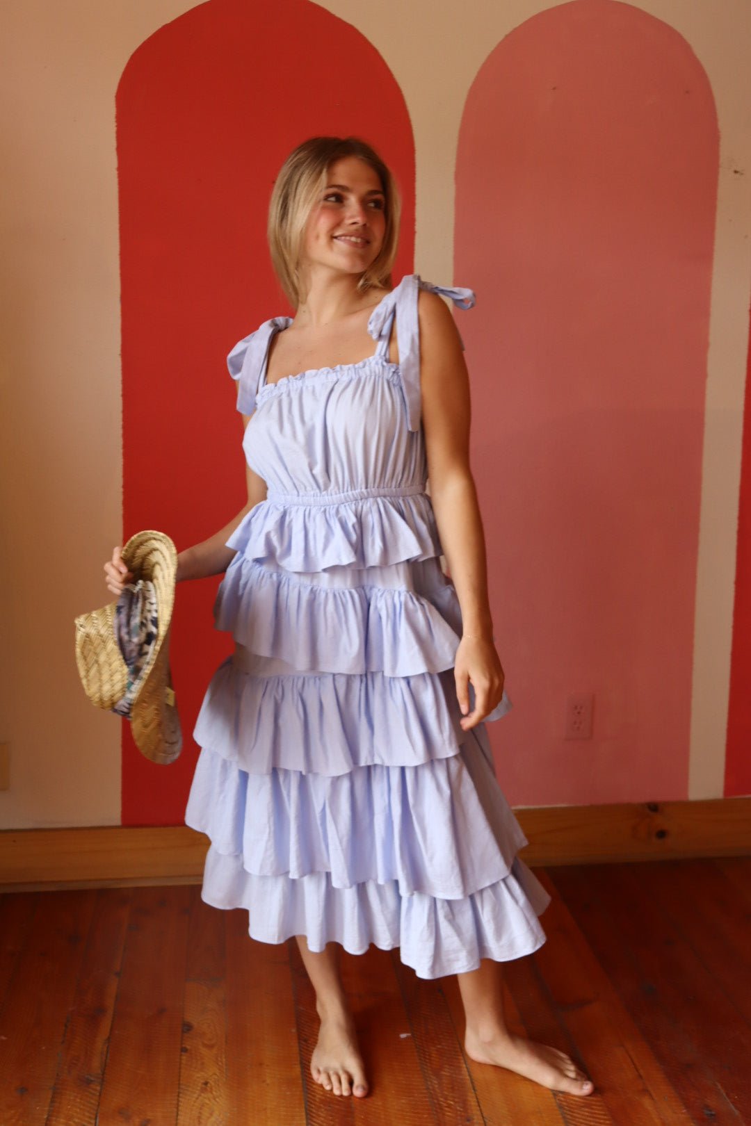 Provence Tiered Maxi Dress