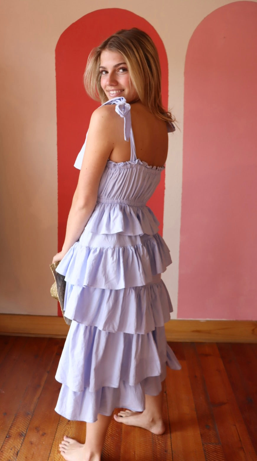 Provence Tiered Maxi Dress