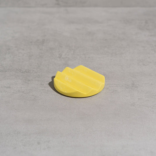 Circle Ceramic Sop Dish in Yellow