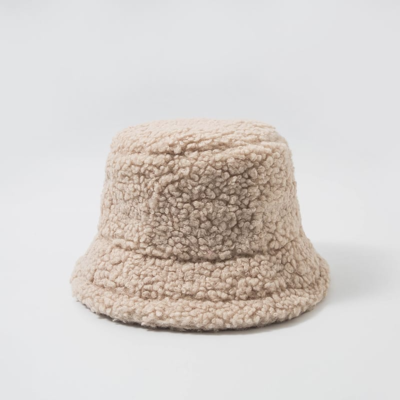 Tan Teddy Bucket Hat
