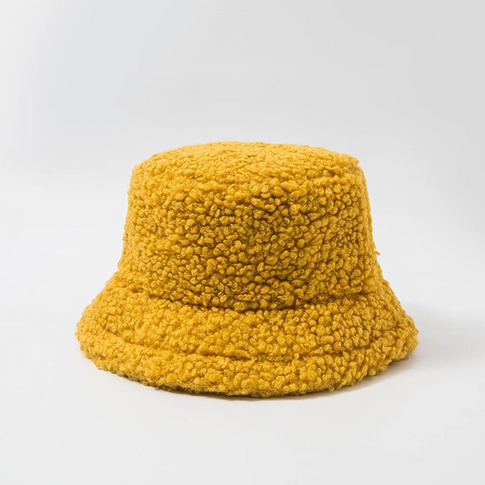 Yellow Teddy Bucket Hat
