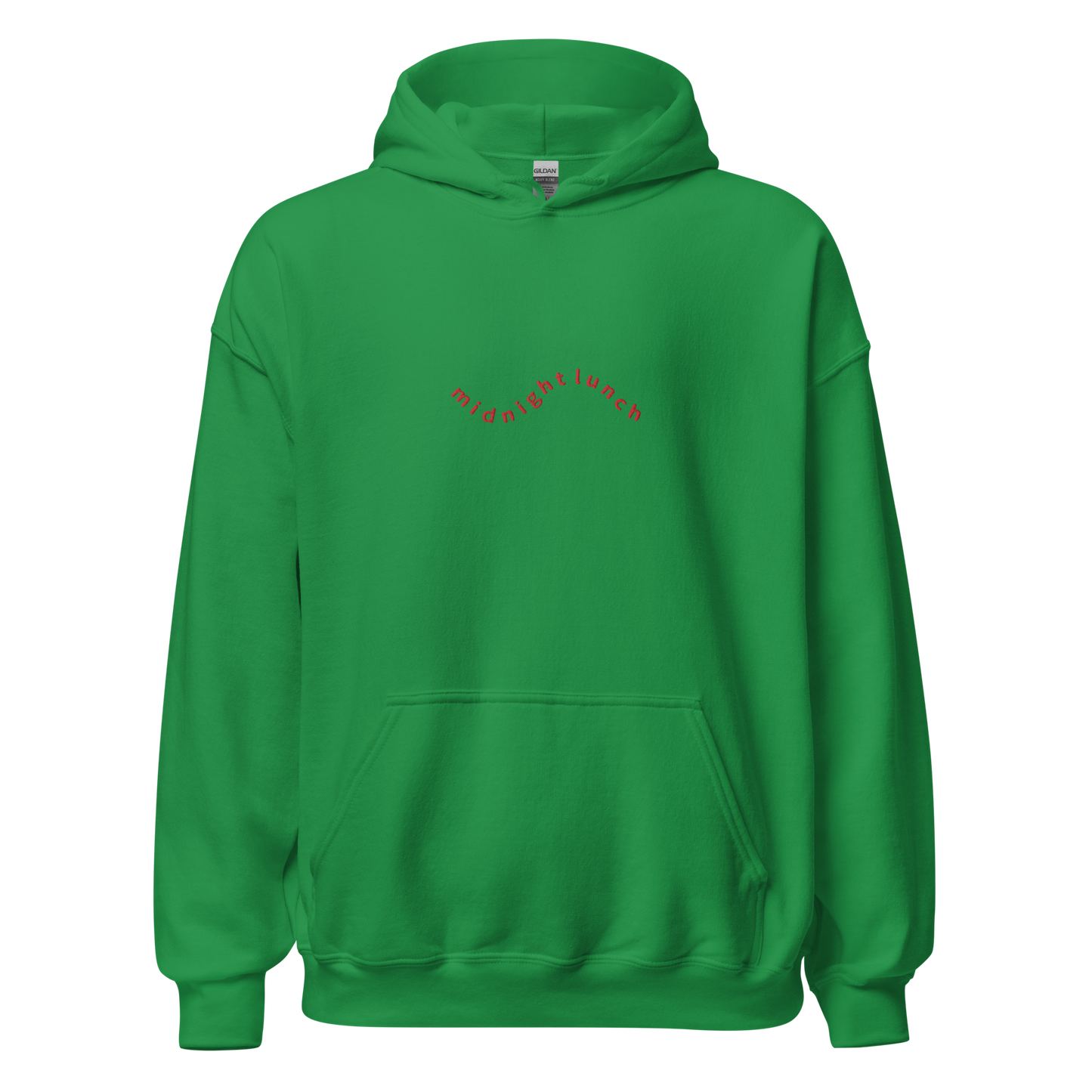 Classic Embroidered Hoodie | Kelly Green