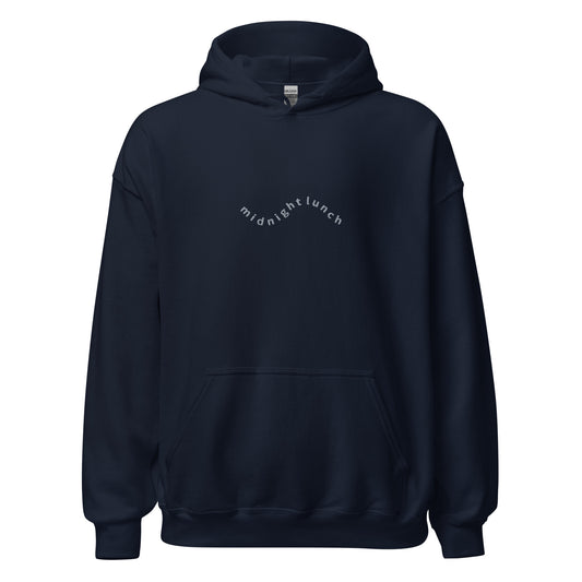 Classic Embroidered Hoodie | Deep Navy