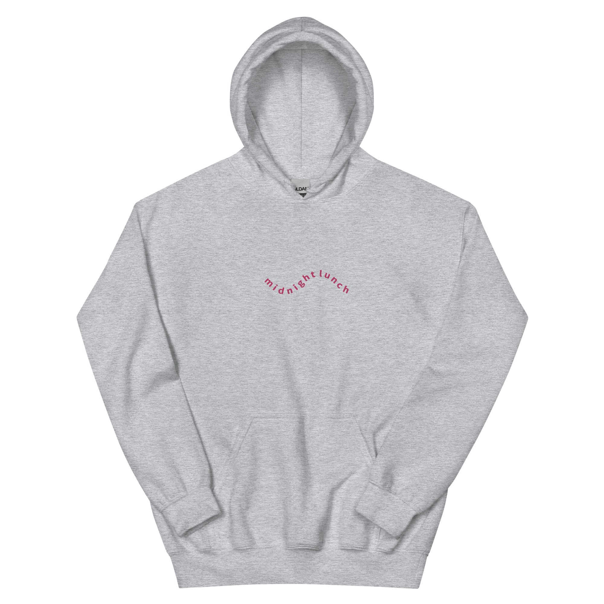 Grey cheap embroidered hoodie